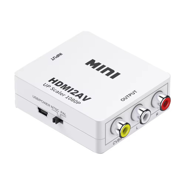 Gembird A-HDMI-AV-Mini HDMI na AV/CVBS konverter, 1080p