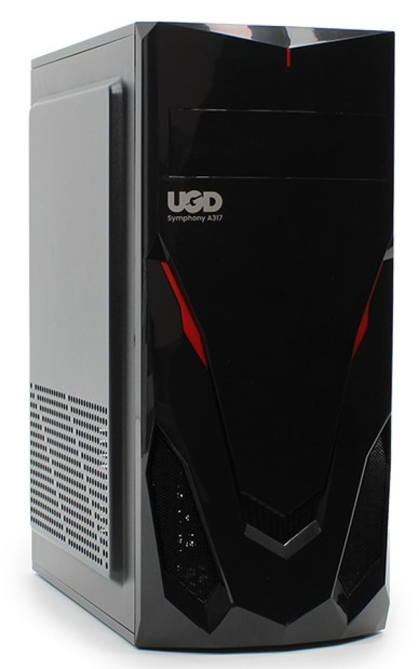 UGD Symphony A317 ATX kućište crno, GPU do 290 mm i CPU hladnjak do 165 mm