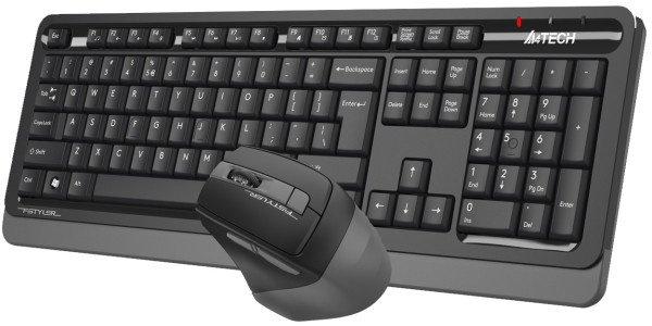 A4Tech Fstyler FG1035 Grey bežični YU set tastature i miša