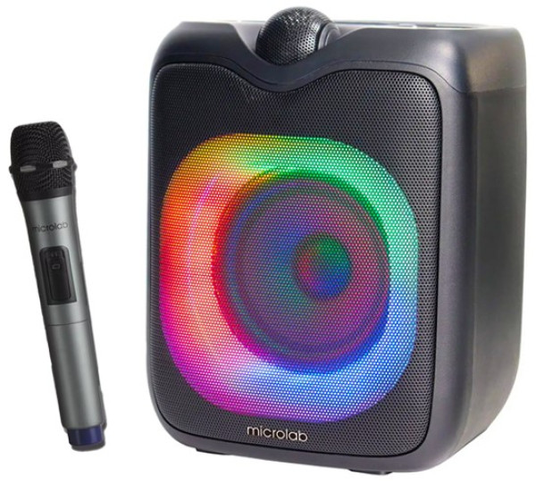 Microlab PT601W karaoke zvučnik 80W sa Bluetooth vezom i bežičnim mikrofonom