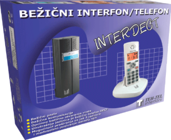 TEH-TEL INTERDECT CL-3622 bežični interfon sa telefonom