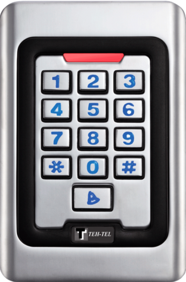 TEH-TEL K9EM RFID antivandalni vodootporni šifrator 125 kHz