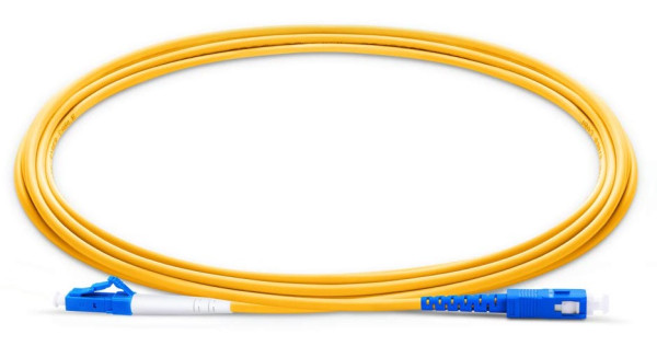 Gembird OS2 G657A LC/UPC–LC/UPC duplex optički patch kabl 2 m, žuti