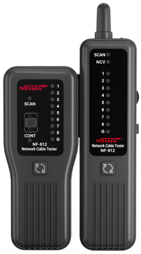 NOYAFA NF-812 tester kablova RJ45/RJ11 sa PoE i NCV proverom