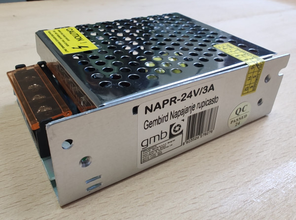 Gembird NAPR-24V/3A stabilisano napajanje 24V 3A, 72W