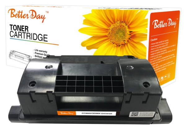 BetterDay CC364X/CE390X crni toner za HP, 24.000 strana