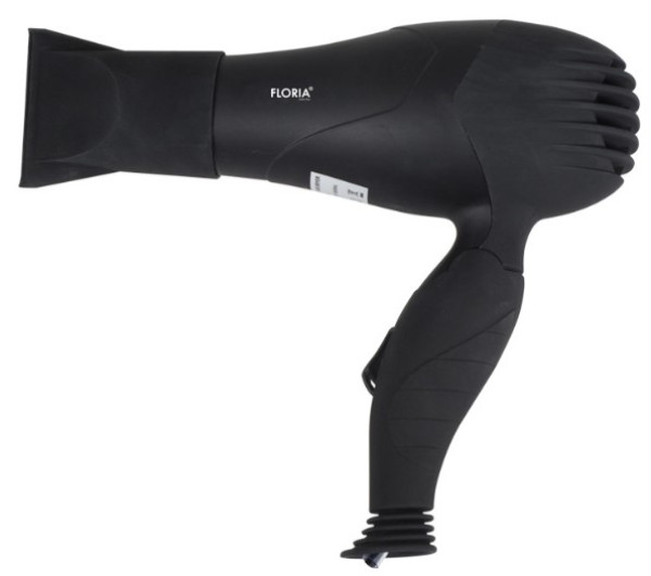 Zilan Floria ZLN8976 fen za kosu 850 W, crni, sklopiva ručka