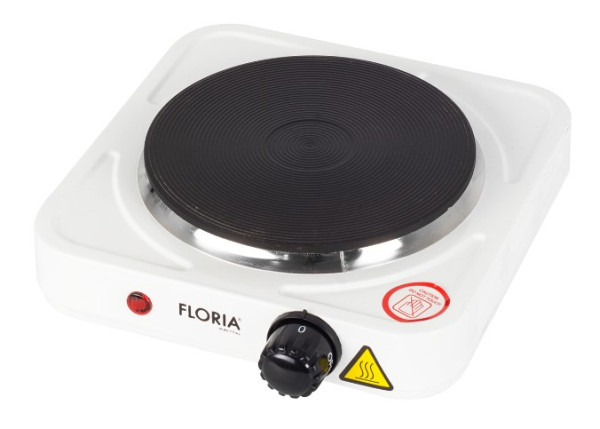 Zilan/Floria ZLN2805 električni rešo 1000 W, ploča 150 mm, beli