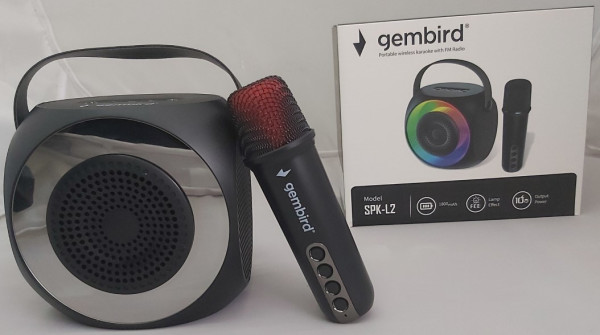 Gembird SPK-L2 Bluetooth karaoke zvučnik 10 W sa mikrofonom