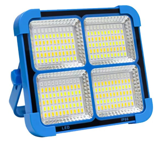 YW13501-3341 prenosni punjivi LED reflektor sa solarnim panelom 100 W