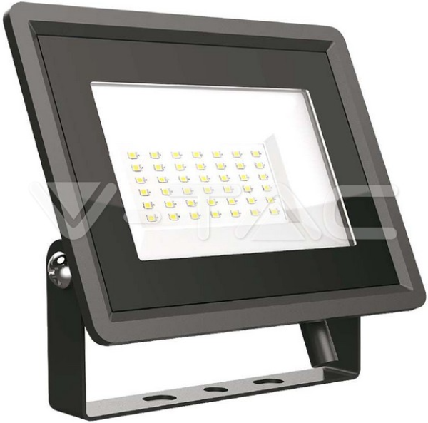 V-TAC VT-4934-B LED reflektor 30 W, 6500 K, IP65