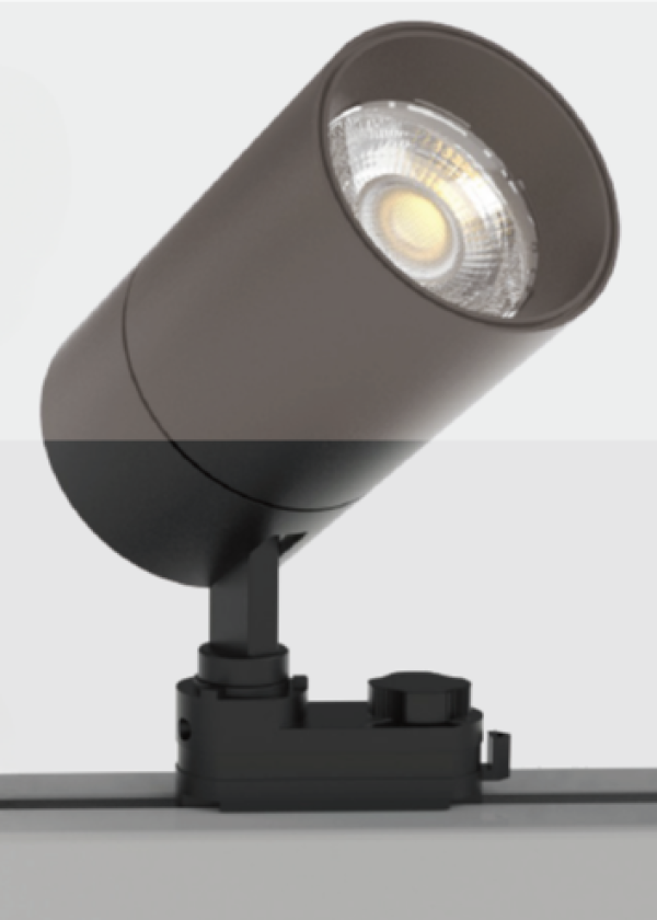 LI4033 (1916-TRL20W) LED šinski reflektor 20 W 3u1 CCT, crni