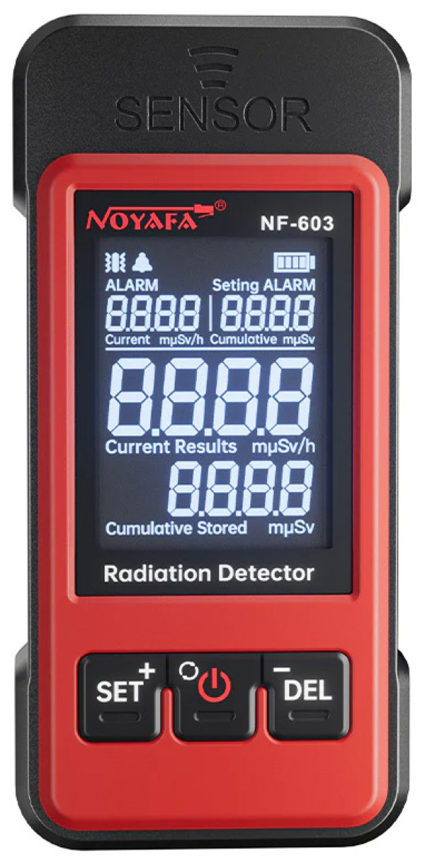 Noyafa NF-603 prenosivi detektor radijacije, gama, X i beta zraci