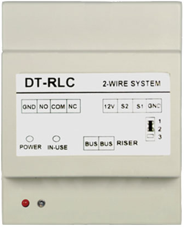 DVC DT-RLC relejni modul za 2-Easy sistem, DIN šina