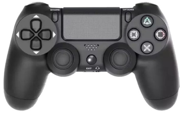 Gembird ThrillerShock 4 JPD-PS4BT-01 crni bežični gamepad za PC/PS4