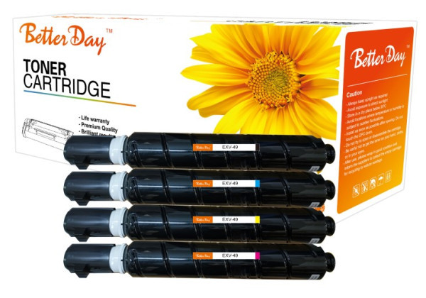 BetterDay C-EXV-49 Y MPS žuti zamenski toner 19.000 strana