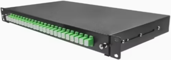 ExeLink optički patch panel 24× SC/APC, 19 inča, klizna kaseta