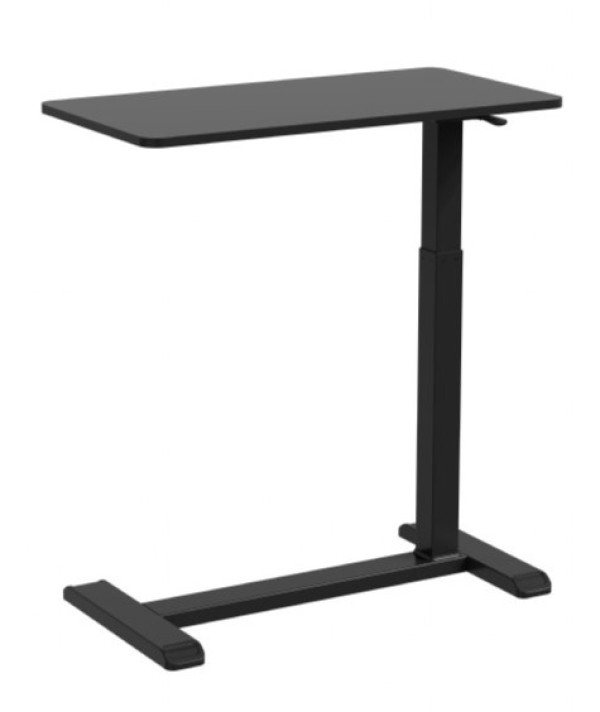 Gembird TVS-DESK-02-BK mobilni sto za laptop sa točkićima, crni