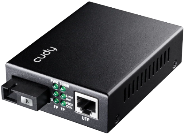 Cudy MC100GSB-20B Gigabit WDM BiDi optički medija konvertor
