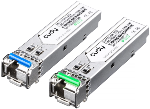 Cudy SM100GSB-20AB BiDi SFP set, 1,25 Gb/s, LC, 20 km