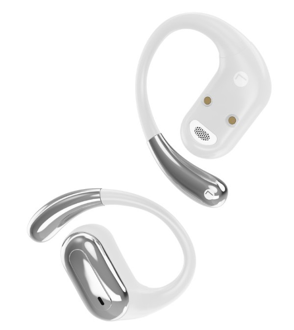 Gembird OWS-01-W Bluetooth 5.0 open-ear TWS slušalice, bele