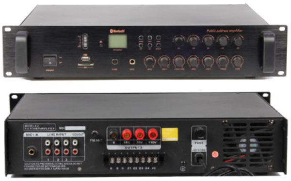 Watson Audio MP-515 PA pojačalo 150 W sa Bluetoothom i 5 zona