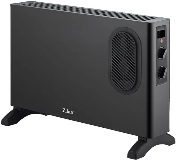 Zilan ZLN2055 crna konvektorska grejalica sa ventilatorom 1250/2000 W