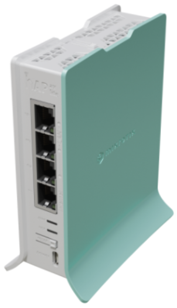 MikroTik hAP ax lite L41G-2axD Wi-Fi 6 ruter