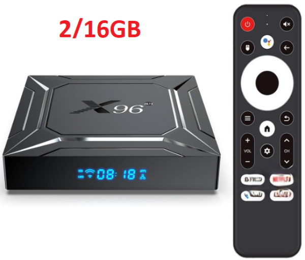 Gembird GMB-X96 M200 Smart TV box 2/16GB, Android 14