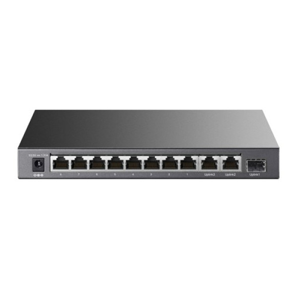TP-Link TL-SL1311P PoE+ switch 8×10/100 + 3×Gigabit, 65 W