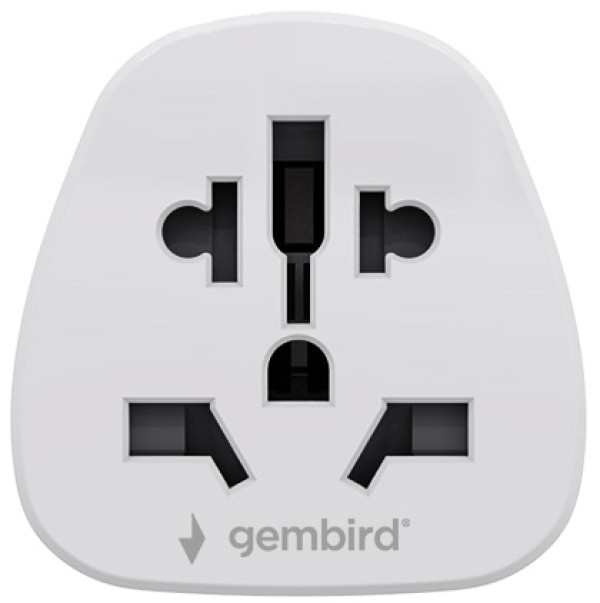 Gembird A-AC-USMINTF putni adapter World na USA, 10 A, 2500 W