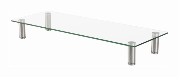 Gembird MS-TABLE-GM-01 stakleno postolje za monitor ili laptop 580 mm, 20 kg