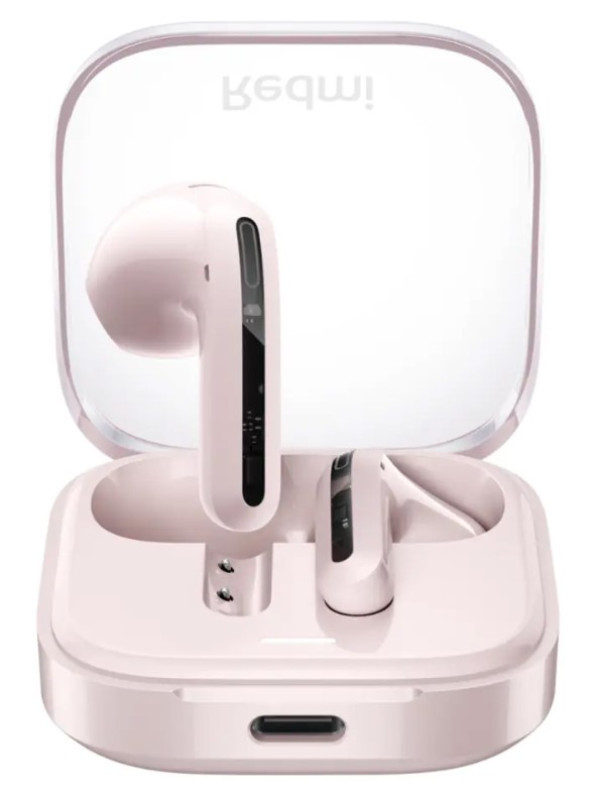 Xiaomi Redmi Buds 6 Active bežične slušalice Transparent Powder pink