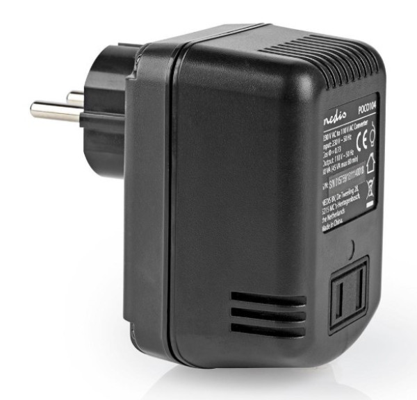 Nedis POCO104 pretvarač napona 230 V na 110 V, 30 W