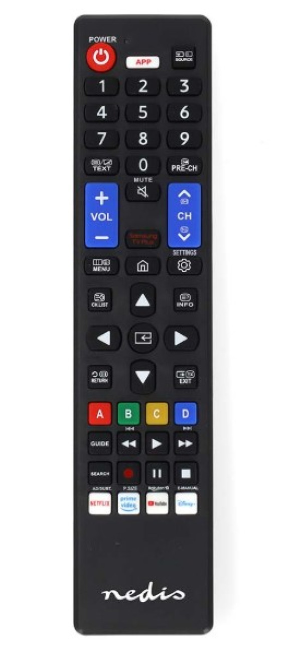 Nedis TVRC45SABK univerzalni daljinski za Samsung TV