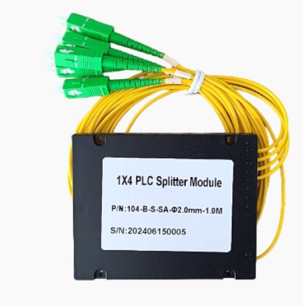 ABS PLC optički splitter ExeLink 1x4 SC/APC, 1 m