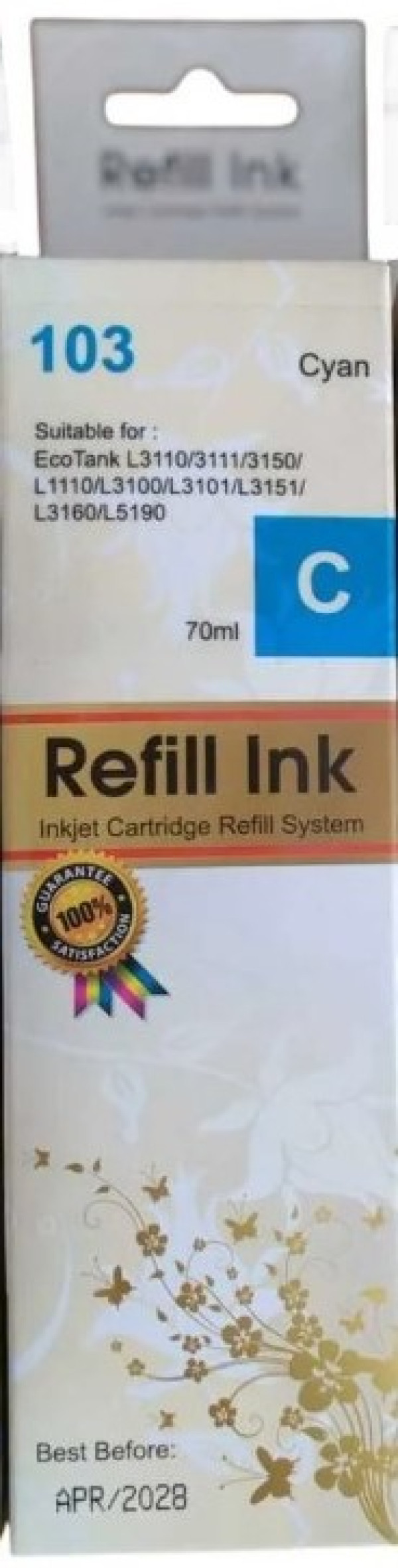 SINO Epson 103 cyan dopuna mastila 70 ml