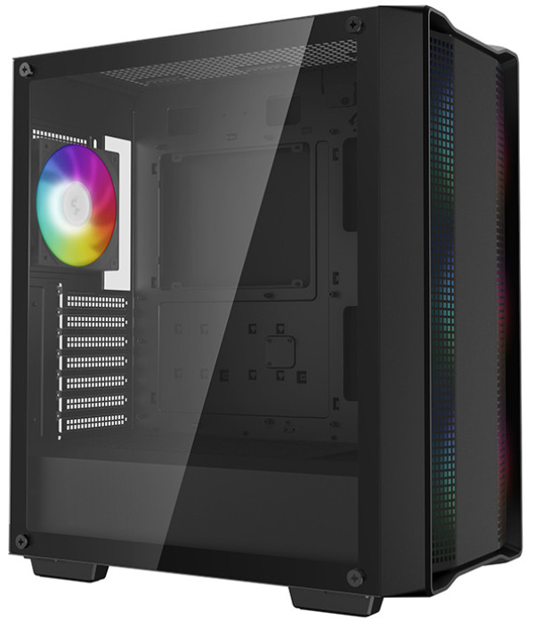 DeepCool CC560 ARGB V2 kućište, ATX, 4×120 mm ARGB, kaljeno staklo