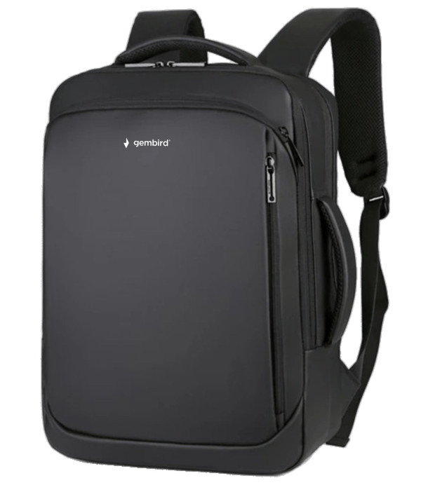 Gembird NCC-15-KLB018 ranac za laptop do 15,6", USB konektor, crni