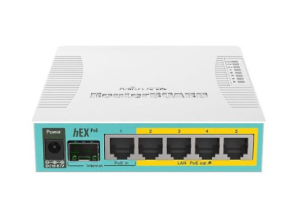 MikroTik RB960PGS hEX PoE gigabitni ruter sa PoE izlazom