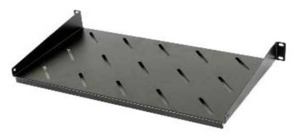 SLT fiksna rack polica 1U 250 mm za 19-inčni orman
