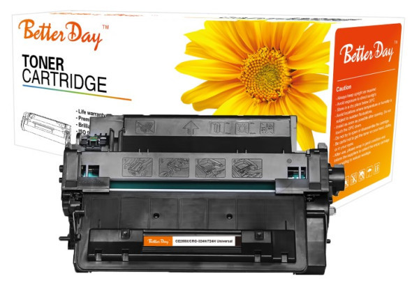 BetterDay CE255X/CRG-724H zamenski toner, 12.500 strana