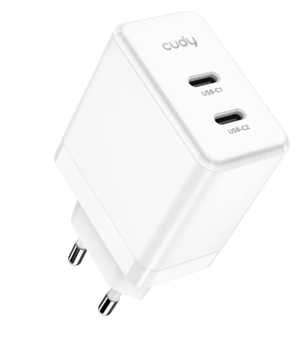 Cudy CH40_EU GaN punjač 40 W sa 2x USB-C