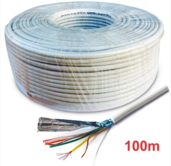 KABL alarmni kabl 6×0,22 mm² CCA sa folijom, 100 m