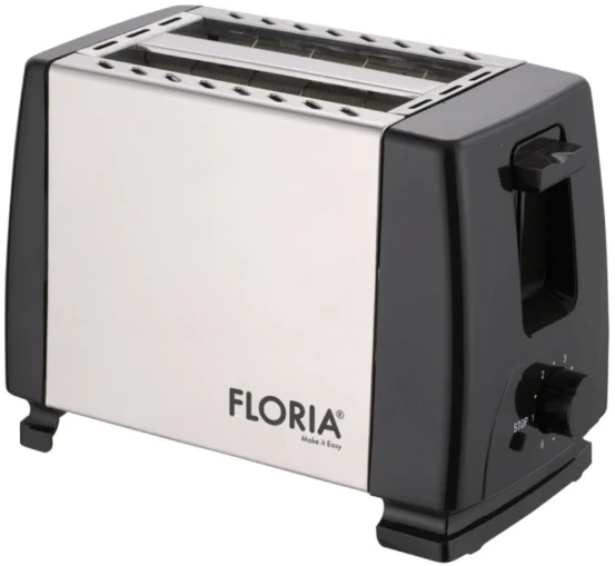 Floria ZLN1840 toster za 2 kriške, 700 W, 7 nivoa tostiranja