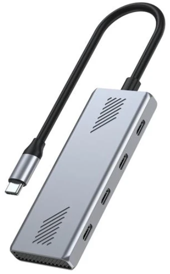 Gembird UHB-CM-U310-C4-01 USB-C hub sa 4 porta, 10 Gbps