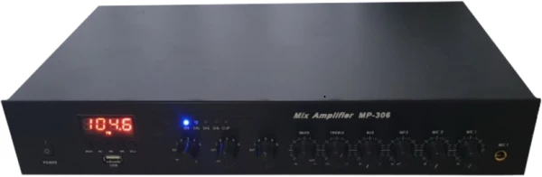 MP-306 PA pojačalo 60 W za 100 V sisteme sa 3 zone