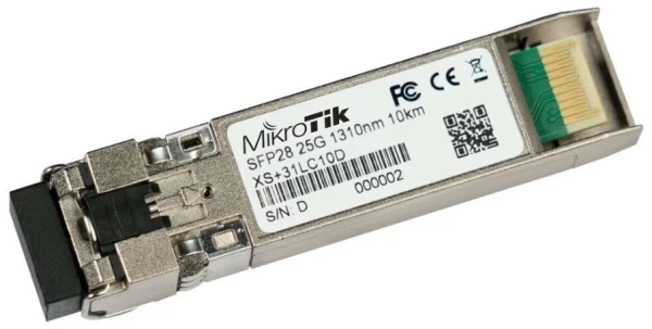 MikroTik XS+31LC10D SFP/SFP+/SFP28 optički modul 10 km