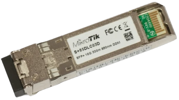 MikroTik S+85DLC03D SFP+ 10G multimode modul, 850 nm, 300 m