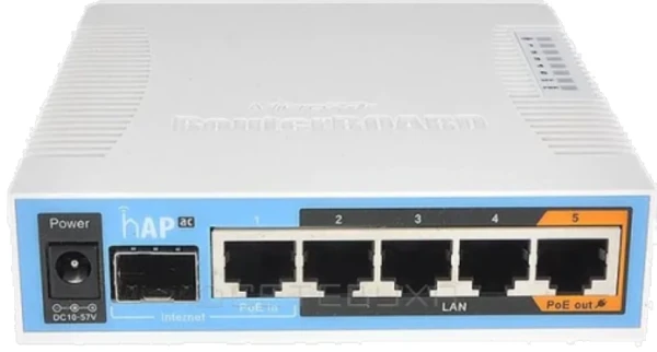 MikroTik hAP ac RB962UiGS-5HacT2HnT AC1750 Wi-Fi ruter